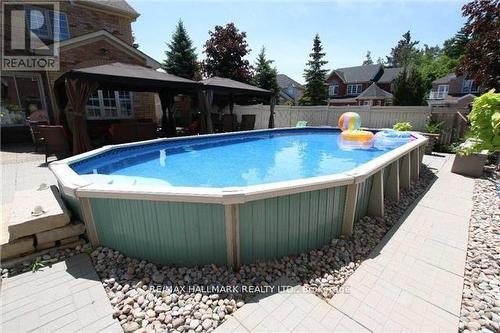 6873 Shade House Court, Mississauga, ON - Outdoor With Above Ground Pool With Deck Patio Veranda With Backyard