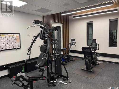 905 3520 Hillsdale Street, Regina, SK - Indoor Photo Showing Gym Room