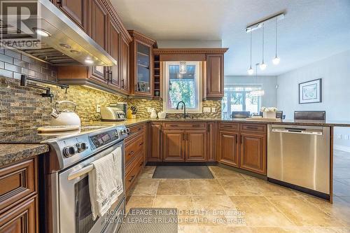 1519 Privet Place, London, ON - Indoor Photo Showing Kitchen With Upgraded Kitchen