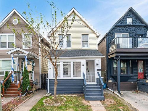 24 Keith St, Hamilton, ON - Outdoor With Facade