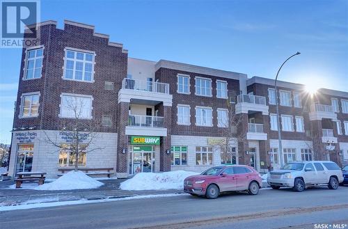 303 1715 Badham Boulevard, Regina, SK - Outdoor With Balcony With Facade