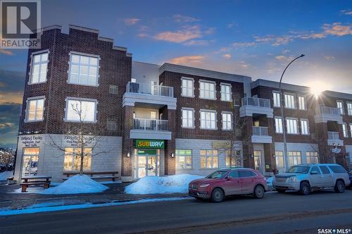 303 1715 Badham Boulevard, Regina, SK - Outdoor With Balcony With Facade