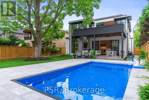 39 Inglewood Drive, Mississauga, ON - Outdoor With In Ground Pool With Deck Patio Veranda