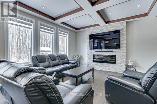 998 Loft Court, London, ON - Indoor Photo Showing Living Room With Fireplace