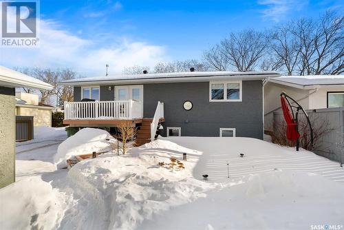 167 Dunsmore Drive, Regina, SK - Outdoor With Deck Patio Veranda