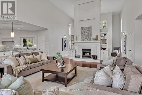 44 Fire Route 70, Galway-Cavendish And Harvey, ON - Indoor Photo Showing Living Room With Fireplace