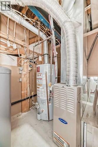 504 Saddlecrest Boulevard Ne, Calgary, AB - Indoor Photo Showing Basement