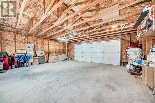 504 Saddlecrest Boulevard Ne, Calgary, AB - Indoor Photo Showing Garage