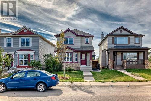 504 Saddlecrest Boulevard Ne, Calgary, AB - Outdoor With Facade