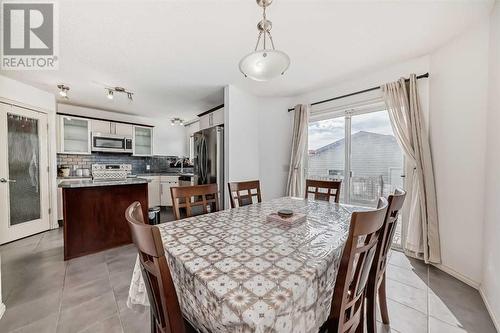 504 Saddlecrest Boulevard Ne, Calgary, AB - Indoor Photo Showing Dining Room