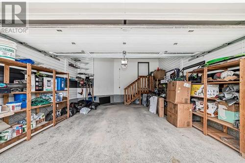 181 Everoak Circle Sw, Calgary, AB - Indoor Photo Showing Garage