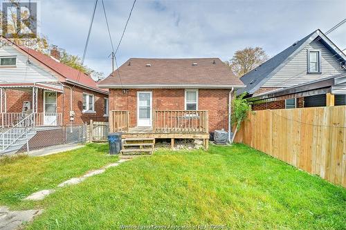 1317 Goyeau, Windsor, ON - Outdoor With Deck Patio Veranda With Exterior