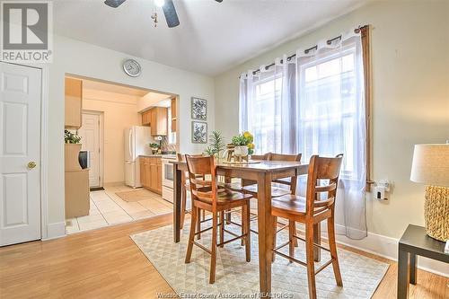 1317 Goyeau, Windsor, ON - Indoor Photo Showing Dining Room