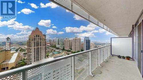 2707 - 4065 Confederation Parkway, Mississauga (City Centre), ON - Outdoor With Balcony With View