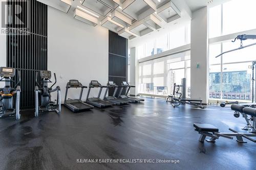 2707 - 4065 Confederation Parkway, Mississauga, ON - Indoor Photo Showing Gym Room