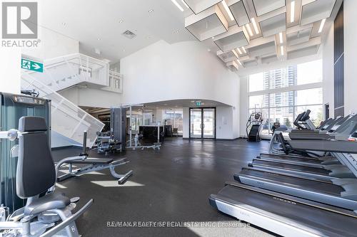 2707 - 4065 Confederation Parkway, Mississauga (City Centre), ON - Indoor Photo Showing Gym Room