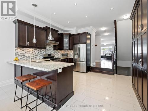 29B East Drive, Toronto, ON - Indoor Photo Showing Kitchen With Stainless Steel Kitchen With Upgraded Kitchen