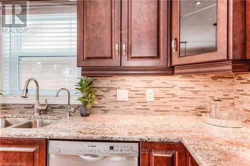 313 Zeller Drive, Kitchener, ON - Indoor Photo Showing Kitchen With Double Sink With Upgraded Kitchen