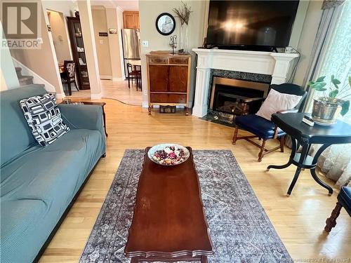 102 St. George Street, Bathurst, NB - Indoor Photo Showing Living Room With Fireplace