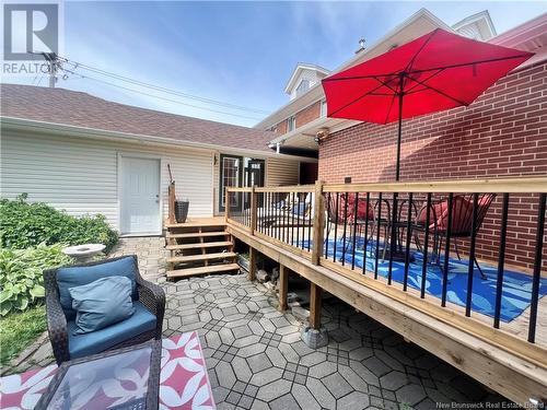 102 St. George Street, Bathurst, NB - Outdoor With Deck Patio Veranda With Exterior