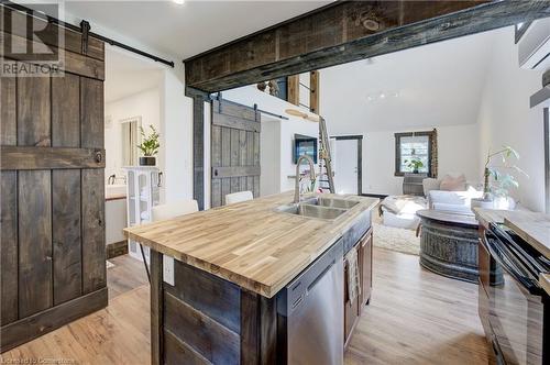 1339 Morrison Road, Cambridge, ON - Indoor Photo Showing Kitchen With Double Sink