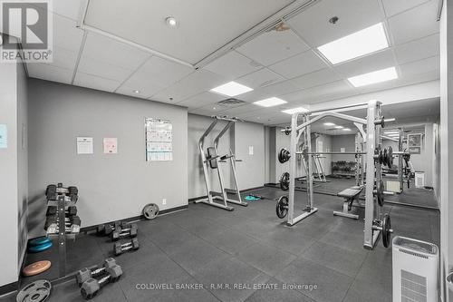 1902 - 38 Joe Shuster Way, Toronto (Niagara), ON - Indoor Photo Showing Gym Room