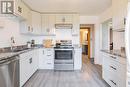 6582 Yonge Street, Innisfil, ON  - Indoor Photo Showing Kitchen With Double Sink 