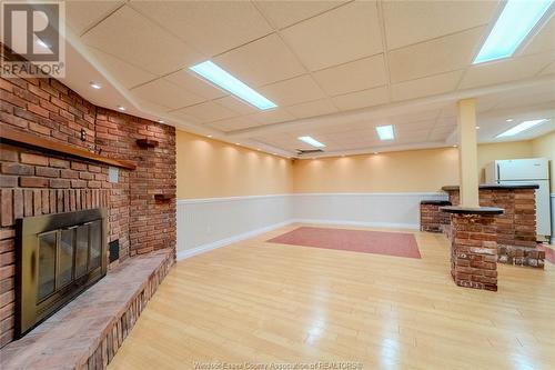 9860 Esplanade Drive, Windsor, ON - Indoor Photo Showing Other Room With Fireplace