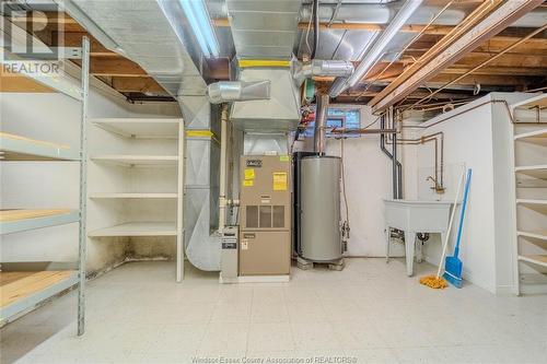 9860 Esplanade Drive, Windsor, ON - Indoor Photo Showing Basement