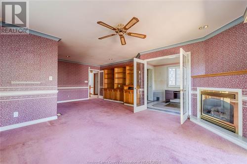 9860 Esplanade Drive, Windsor, ON - Indoor Photo Showing Other Room With Fireplace