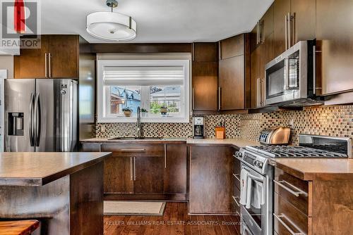 1371 Tansley Drive, Oakville (Bronte East), ON - Indoor Photo Showing Kitchen With Upgraded Kitchen