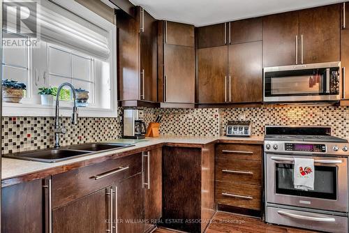 1371 Tansley Drive, Oakville (Bronte East), ON - Indoor Photo Showing Kitchen With Double Sink