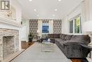 15 College Street, Toronto, ON  - Indoor Photo Showing Living Room With Fireplace 