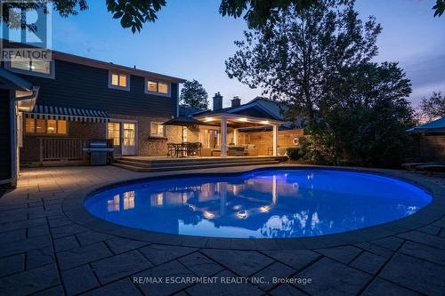 493 Wicklow Road, Burlington, ON - Outdoor With In Ground Pool