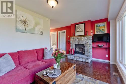 24 Karmack Haven Road, Golden Lake, ON - Indoor Photo Showing Living Room With Fireplace