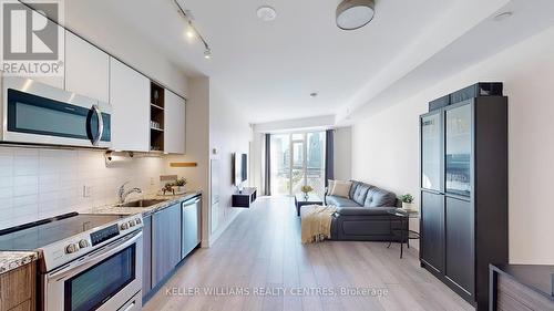 1510 - 30 Ordnance Street, Toronto, ON - Indoor Photo Showing Kitchen With Stainless Steel Kitchen With Upgraded Kitchen