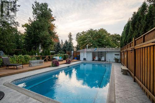 1488 Old School Road, Caledon, ON - Outdoor With In Ground Pool With Backyard