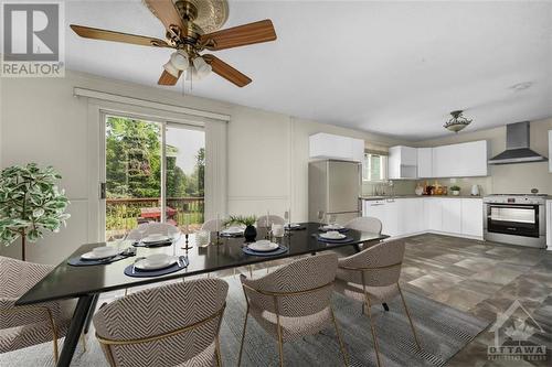 Virtually staged - 895 Meadow Lane Road, Ottawa, ON - Indoor Photo Showing Dining Room