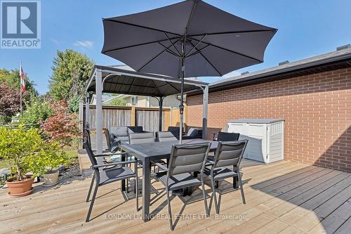 72 Lynngate Court, London, ON - Outdoor With Deck Patio Veranda With Exterior