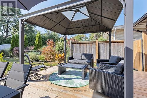 72 Lynngate Court, London, ON - Outdoor With Deck Patio Veranda With Exterior