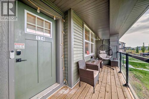 114 Midgrove Greenway Sw, Airdrie, AB - Outdoor With Deck Patio Veranda With Exterior