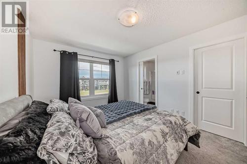 114 Midgrove Greenway Sw, Airdrie, AB - Indoor Photo Showing Bedroom