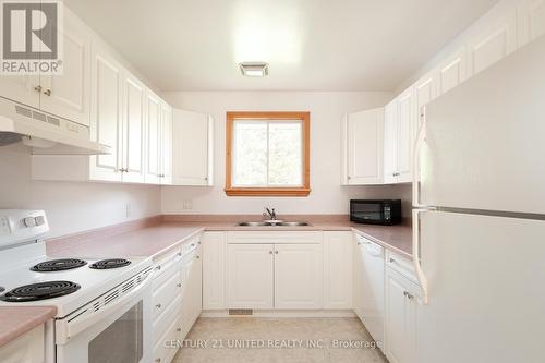 5 Deane Street, Kawartha Lakes (Omemee), ON - Indoor Photo Showing Kitchen With Double Sink