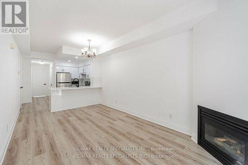 662 - 38 Stadium Road, Toronto, ON - Indoor Photo Showing Living Room With Fireplace