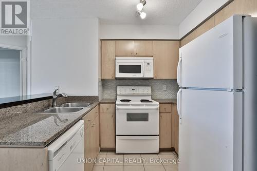 907 - 373 Front Street W, Toronto, ON - Indoor Photo Showing Kitchen With Double Sink