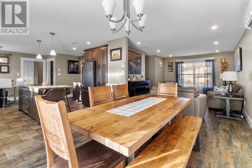 222 Northside Road, Calvert, NL - Indoor Photo Showing Dining Room