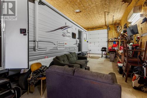 222 Northside Road, Calvert, NL - Indoor Photo Showing Garage