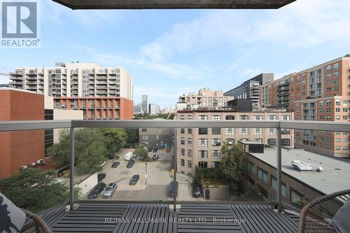 801 - 330 Adelaide Street E, Toronto, ON - Outdoor With Balcony