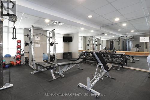 801 - 330 Adelaide Street E, Toronto (Moss Park), ON - Indoor Photo Showing Gym Room