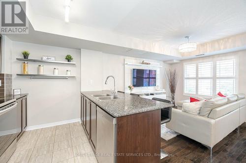 214 - 20 Foundry Avenue, Toronto, ON - Indoor Photo Showing Kitchen With Double Sink